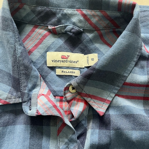 Vineyard Vines LS button up flannel - Picture 2 of 2